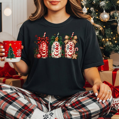 Christmas Soda Can DTF Transfer DTF Heat Press Transfer from Sweet Tee Transfers