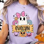 Ghost Girl Personalized Halloween DTF Transfer DTF Heat Press Transfer from Sweet Tee Transfers
