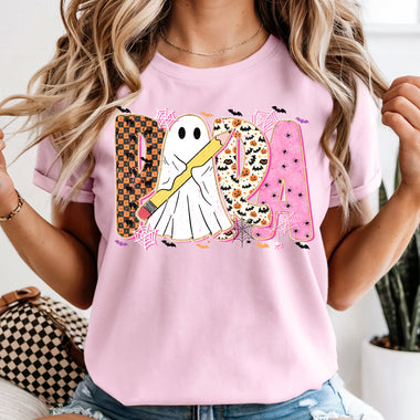 PARA Halloween Ghost DTF Transfer DTF Heat Press Transfer from Sweet Tee Transfers