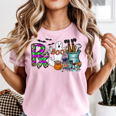 Halloween Pharmacy Tech DTF Transfer DTF Heat Press Transfer from Sweet Tee Transfers