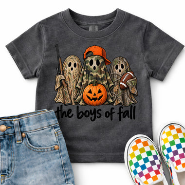 The Boys of Fall Football Camo Ghost DTF Transfer DTF Heat Press Transfer from Sweet Tee Transfers