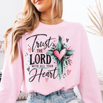 Trust in the Lord with All Your Heart DTF Transfer DTF Heat Press Transfer from Sweet Tee Transfers