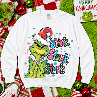 Stink Stank Stunk Crop Oversized DTF Transfer DTF Heat Press Transfer from Sweet Tee Transfers