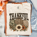 Thankful Pumpkins Flowers DTF Transfer DTF Heat Press Transfer from Sweet Tee Transfers