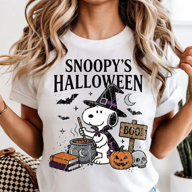 Snoopy's Halloween DTF Transfer DTF Heat Press Transfer from Sweet Tee Transfers