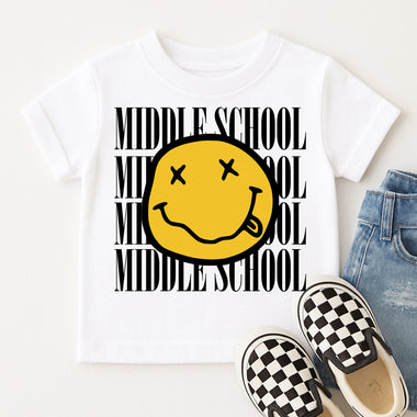 Nirvana Middle School DTF Transfer DTF Heat Press Transfer from Sweet Tee Transfers