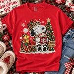 Jeweled Dog and Friend Christmas DTF Transfer DTF Heat Press Transfer from Sweet Tee Transfers