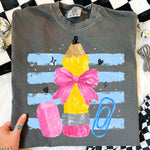 Preppy Fingerpaint Pencil DTF Transfer DTF Heat Press Transfer from Sweet Tee Transfers