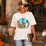 Preppy Western Fall Pumpkin DTF Transfer DTF Heat Press Transfer from Sweet Tee Transfers