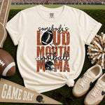 Somebody's Loud Mouth Football MAMA DTF Transfer DTF Heat Press Transfer from Sweet Tee Transfers