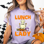 Lunch Lady Ghost DTF Transfer DTF Heat Press Transfer from Sweet Tee Transfers