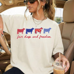 Fair Days and Freedom DTF Transfer DTF Heat Press Transfer from Sweet Tee Transfers