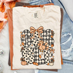 Gobble Checkered Polkadot Fall DTF Transfer DTF Heat Press Transfer from Sweet Tee Transfers