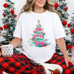 Oh Come Let Us Adore Him Tree DTF Transfer DTF Heat Press Transfer from Sweet Tee Transfers