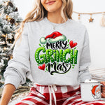 Merry Grinchmas DTF Transfer DTF Heat Press Transfer from Sweet Tee Transfers