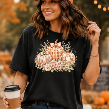 Pastel Pumpkins DTF Transfer DTF Heat Press Transfer from Sweet Tee Transfers
