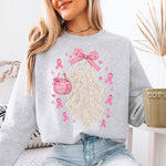 Breast Cancer Awareness Lace Ghost DTF Transfer DTF Heat Press Transfer from Sweet Tee Transfers