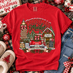 Christmas Market DTF Transfer DTF Heat Press Transfer from Sweet Tee Transfers