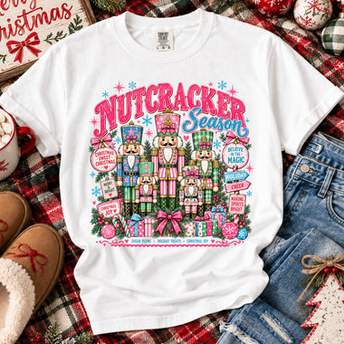 Preppy Nutcracker Christmas DTF Transfer DTF Heat Press Transfer from Sweet Tee Transfers
