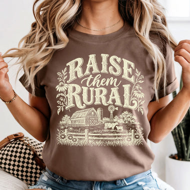 Raise Them Rural DTF Transfer DTF Heat Press Transfer from Sweet Tee Transfers