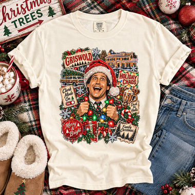 Griswold Holiday Chaos Clark Mode On DTF Transfer DTF Heat Press Transfer from Sweet Tee Transfers