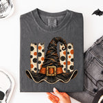 Witch Hat Polkadot Stripe DTF Transfer DTF Heat Press Transfer from Sweet Tee Transfers