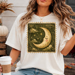 Retro Halloween Stamp Moon DTF Transfer DTF Heat Press Transfer from Sweet Tee Transfers