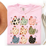 Vintage Chicken Coquette DTF Transfer DTF Heat Press Transfer from Sweet Tee Transfers