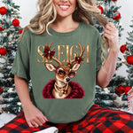 Glam Reindeer Sleigh DTF Transfer DTF Heat Press Transfer from Sweet Tee Transfers