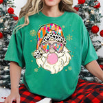 Watercolor Santa Bubblegum DTF Transfer DTF Heat Press Transfer from Sweet Tee Transfers