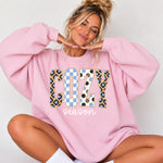 Retro Cozy Season Leopard DTF Transfer DTF Heat Press Transfer from Sweet Tee Transfers