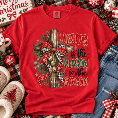 Jesus Is the Reason for the Season Christmas DTF Transfer DTF Heat Press Transfer from Sweet Tee Transfers