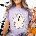 Spooky Polkadot Ghost White DTF Transfer DTF Heat Press Transfer from Sweet Tee Transfers