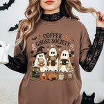 Coffee Ghost Society DTF Transfer DTF Heat Press Transfer from Sweet Tee Transfers