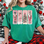 Nutcracker Vintage Grunge Pink DTF Transfer DTF Heat Press Transfer from Sweet Tee Transfers