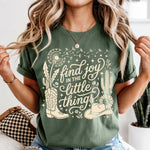 Find Joy in the Little Things DTF Transfer DTF Heat Press Transfer from Sweet Tee Transfers