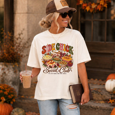 Side Chick Social Club DTF Transfer DTF Heat Press Transfer from Sweet Tee Transfers