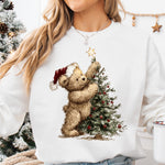 Bear Christmas Tree DTF Transfer DTF Heat Press Transfer from Sweet Tee Transfers
