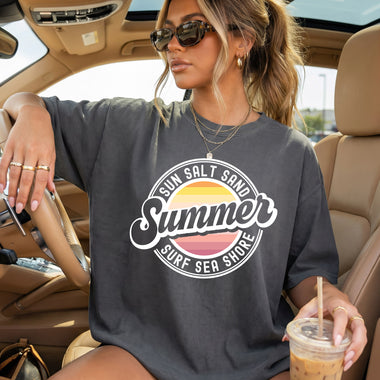 Sun Salt Sand Summer DTF Transfer DTF Heat Press Transfer from Sweet Tee Transfers