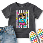 Cool Leopard in Shades Preppy Kids DTF Transfer DTF Heat Press Transfer from Sweet Tee Transfers