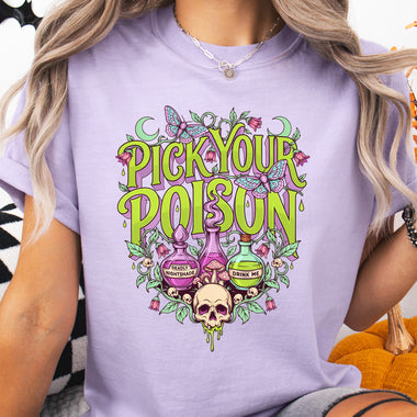 Pick Your Poison Butterfly DTF Transfer DTF Heat Press Transfer from Sweet Tee Transfers