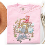 I'd Rather Be Thrifting Cowboy Boots DTF Transfer DTF Heat Press Transfer from Sweet Tee Transfers
