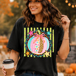 Preppy Pumpkin Patchwork DTF Transfer DTF Heat Press Transfer from Sweet Tee Transfers