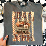 Jesus and Pumpkins DTF Transfer DTF Heat Press Transfer from Sweet Tee Transfers