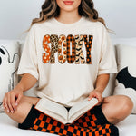 Spooky Patchwork Halloween DTF Transfer DTF Heat Press Transfer from Sweet Tee Transfers