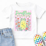 Fireflies and Front Porch Nights Striped DTF Transfer DTF Heat Press Transfer from Sweet Tee Transfers