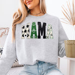 Soccer MAMA Painted DTF Transfer DTF Heat Press Transfer from Sweet Tee Transfers