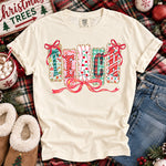 Preppy Christmas Teacher DTF Transfer DTF Heat Press Transfer from Sweet Tee Transfers