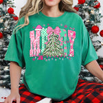 Merry Varsity Bright Colors DTF Transfer DTF Heat Press Transfer from Sweet Tee Transfers