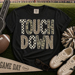 Touchdown Camo Checkered Leopard DTF Transfer DTF Heat Press Transfer from Sweet Tee Transfers